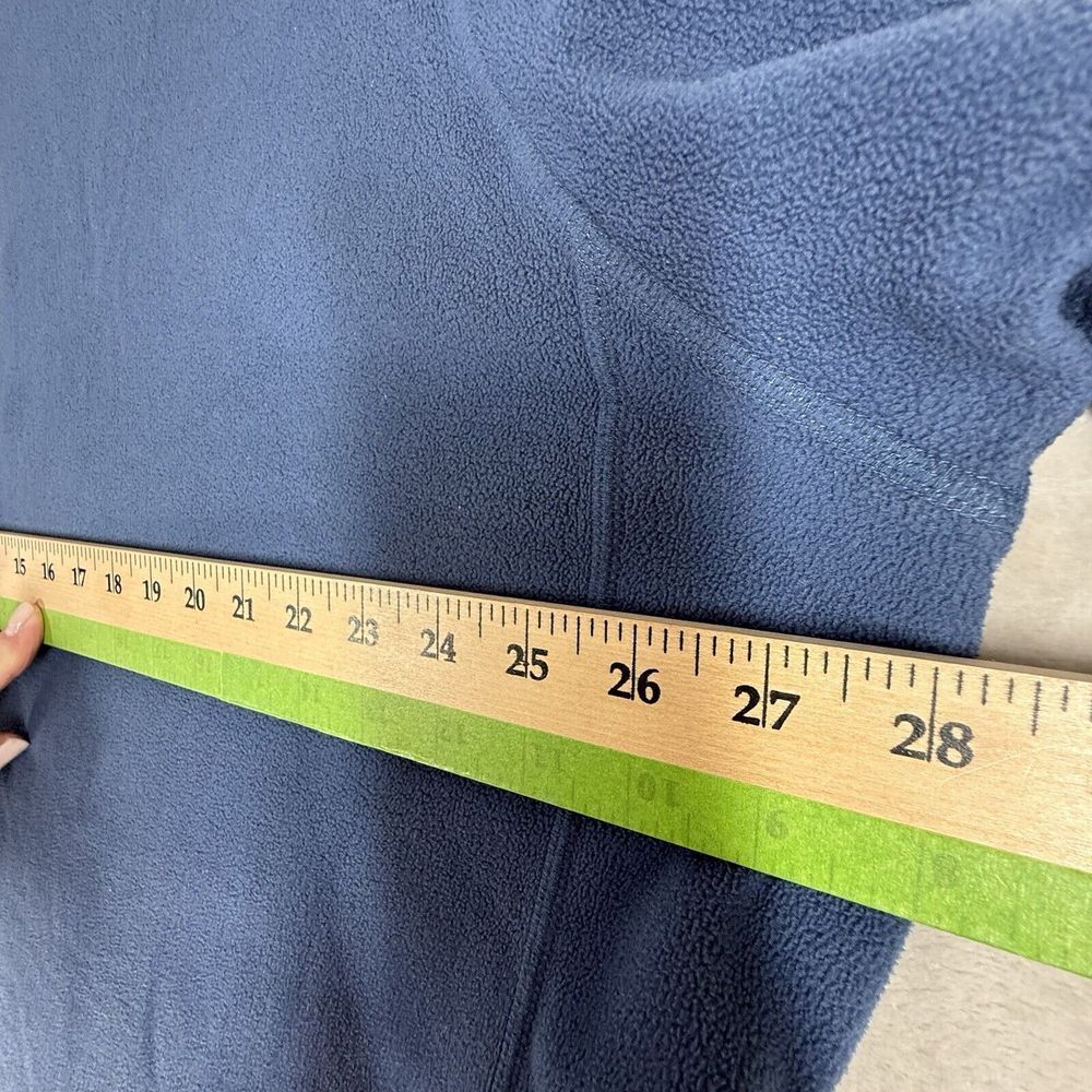 The North Face Gray Quarter Zip Fleece Pullover Sweater Jacket Outdoor Hiking - Picture 8 of 10